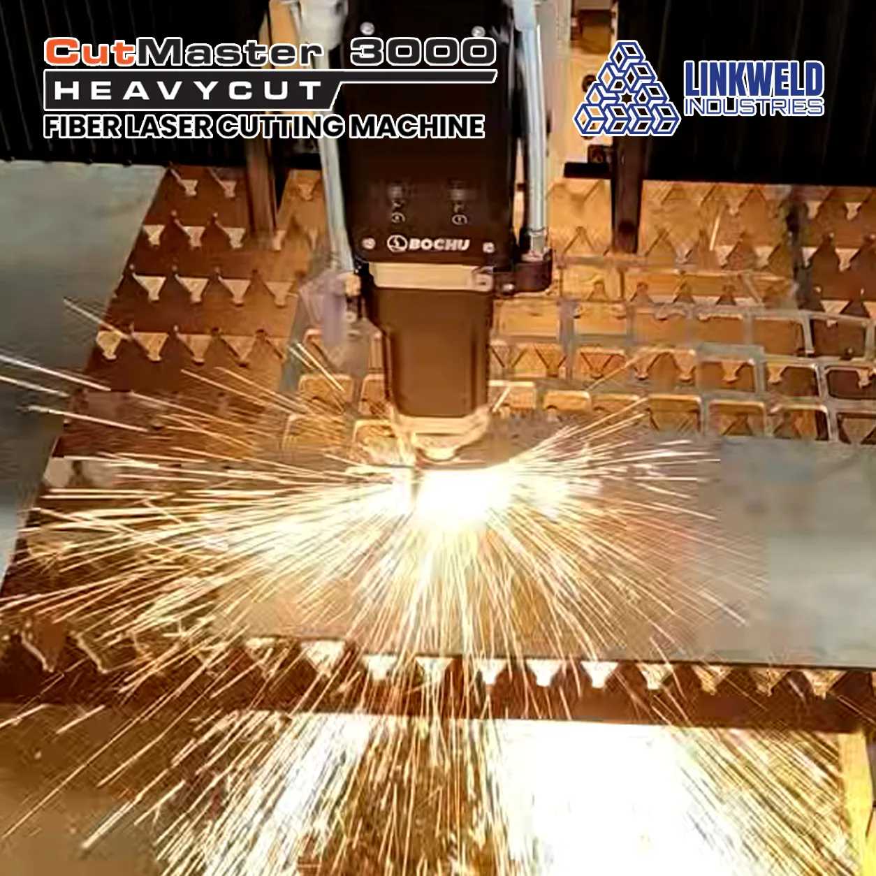 Fiber Laser Cutting Machine / Laser Cutting Machine – Linkweld Industries Model CutMaster 3000 - รูปภาพ 2