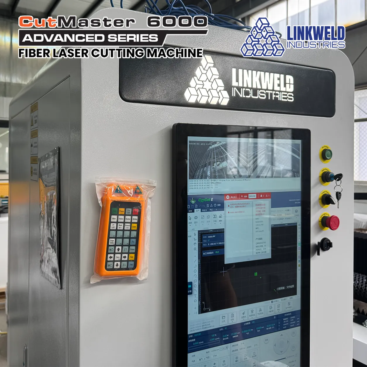Fiber Laser Cutting Machine / Laser Cutting Machine – Linkweld Industries Model CutMaster 6000 Advanced Series - รูปภาพ 5