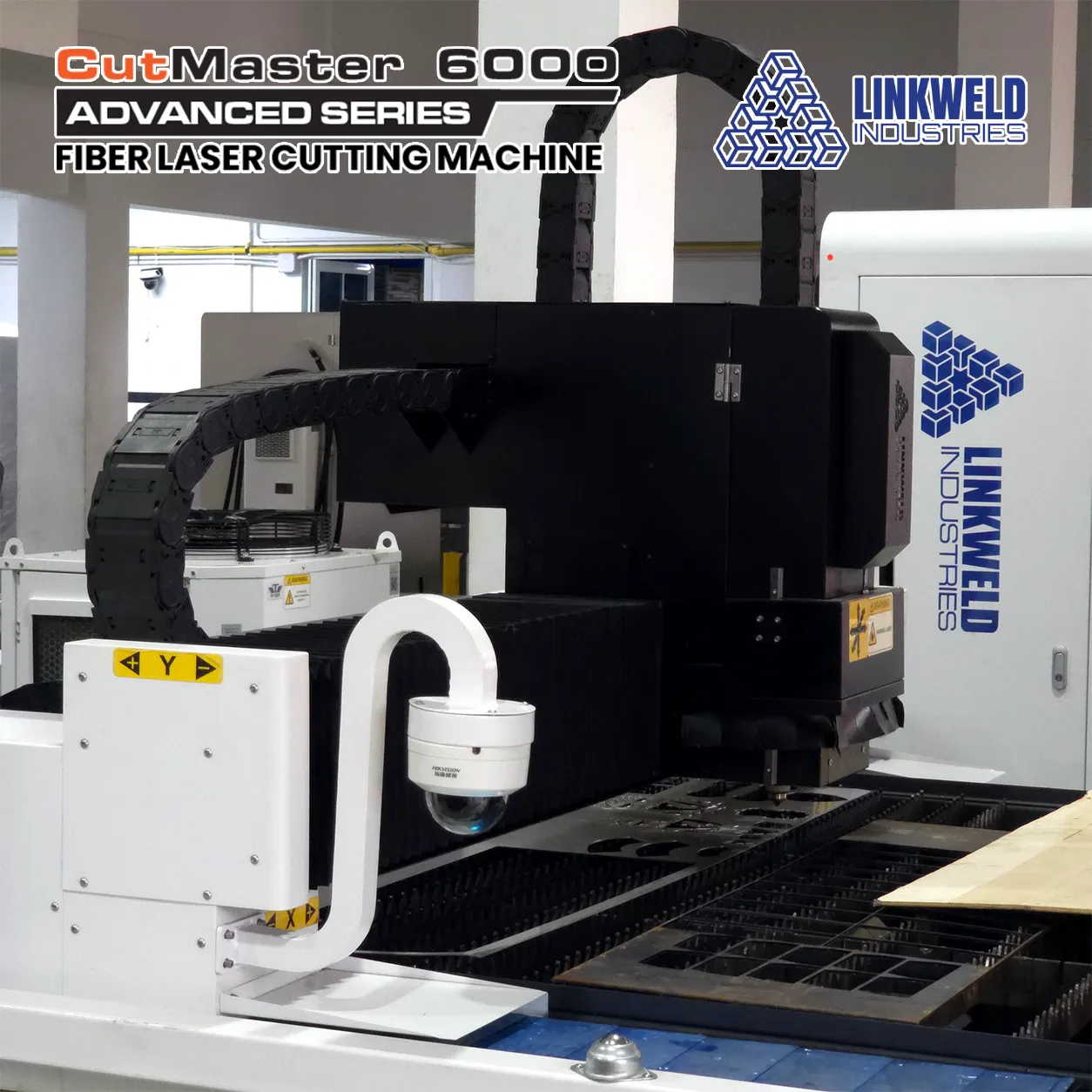 Fiber Laser Cutting Machine / Laser Cutting Machine – Linkweld Industries Model CutMaster 6000 Advanced Series - รูปภาพ 3